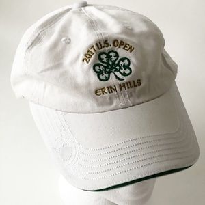 2017 US Open Golf Erin Hills USGA Member Ball Cap Hat White Adjustable